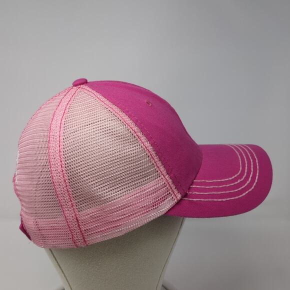Innvictis Simplot Grower Solutions Trucker Hat Pink One Size Adjustable Ha - Picture 5 of 9